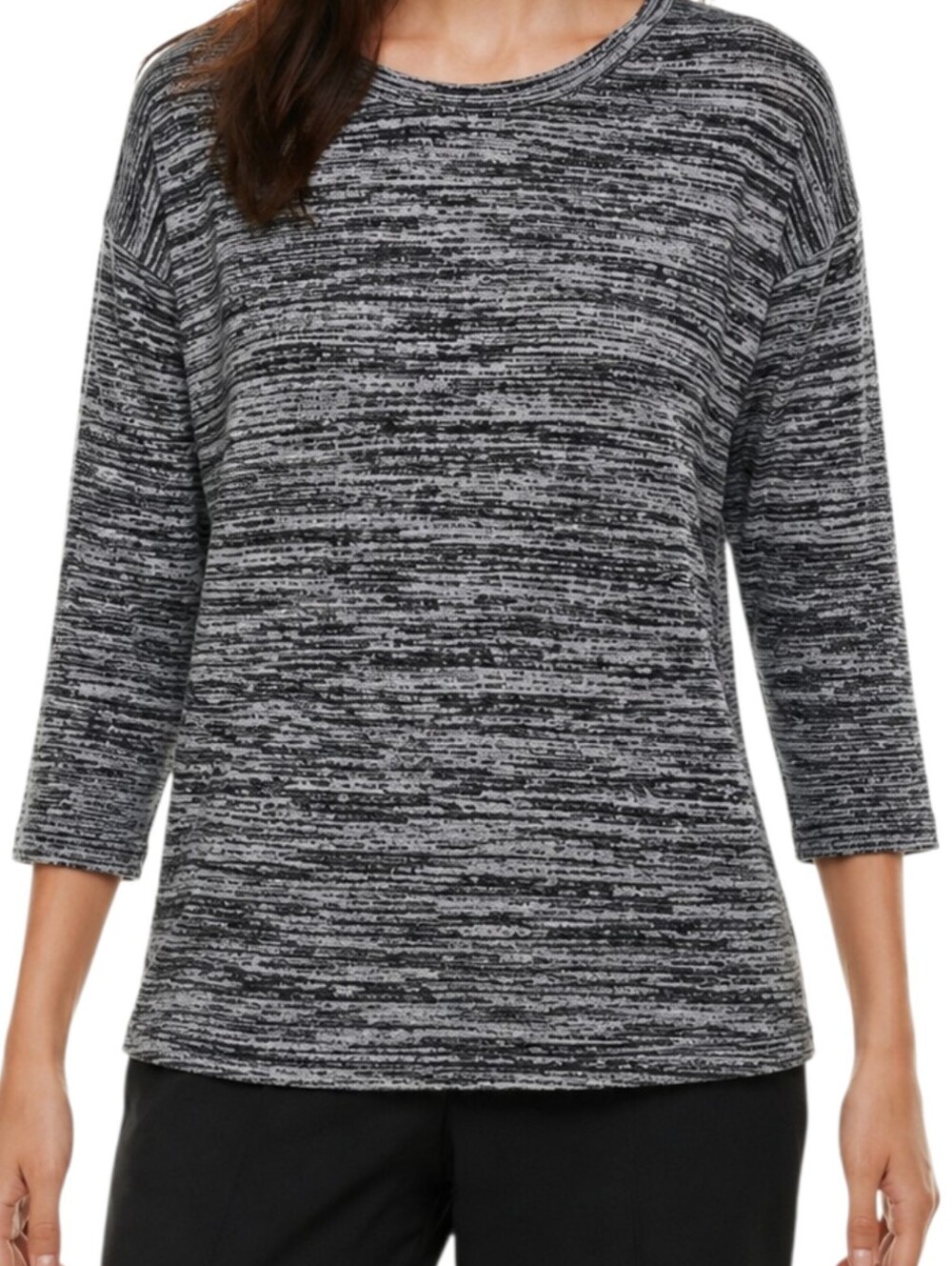 Aritzia Wilfred Blanchard Sweater Women Small Cashmere Silk Grey